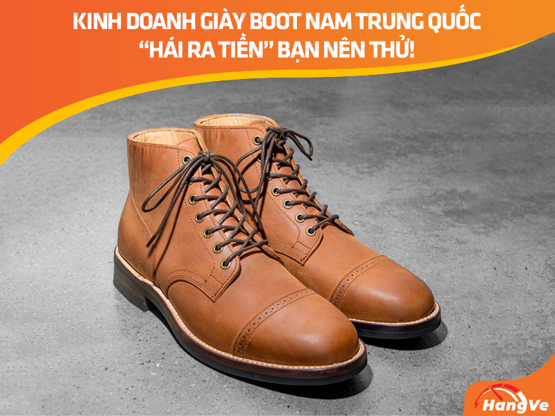giày boot nam Trung Quốc