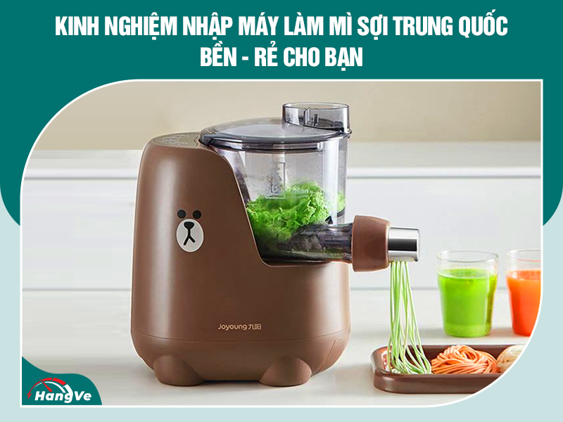 máy làm mì sợi Trung Quốc