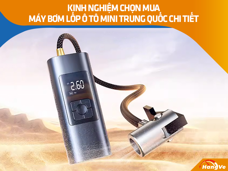 Máy bơm lốp ô tô mini Trung Quốc