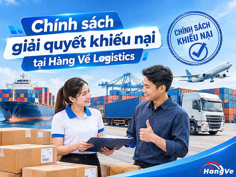 CHÍNH SÁCH GIẢI QUYẾT KHIẾU NẠI TẠI HÀNG VỀ LOGISTICS