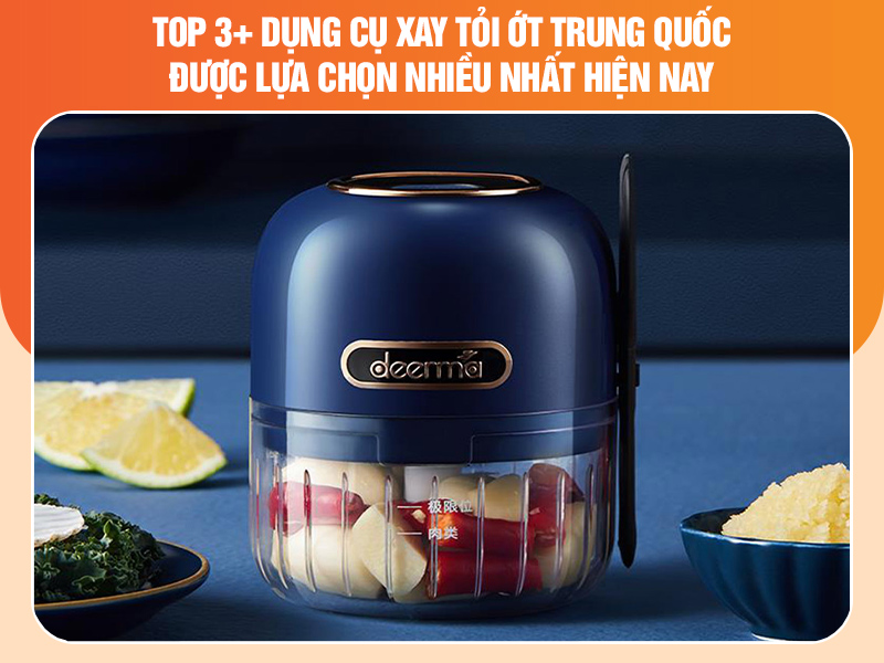 dụng cụ xay tỏi ớt Trung Quốc