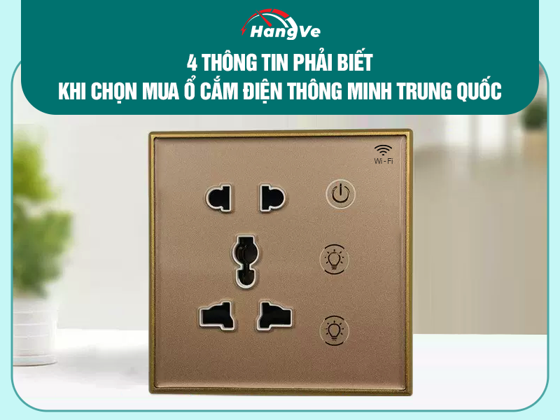 Ổ cắm điện thông minh Trung Quốc