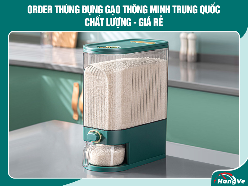 thùng đựng gạo thông minh Trung Quốc