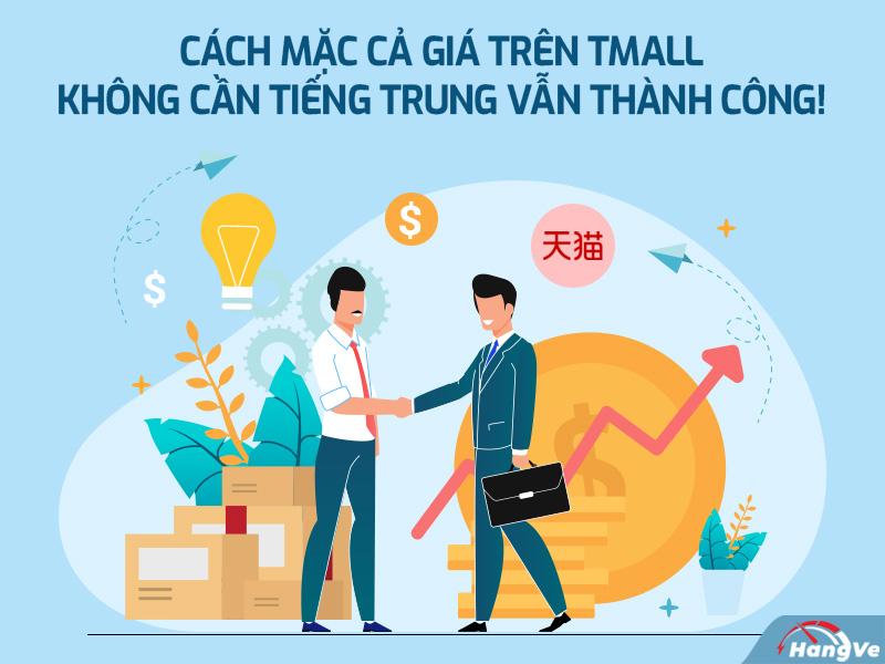 cách mặc cả giá trên Tmall