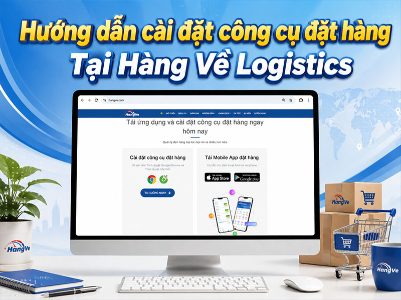 Hướng dẫn cài đặt công cụ đặt hàng của Hàng Về Logistics chi tiết từ A – Z