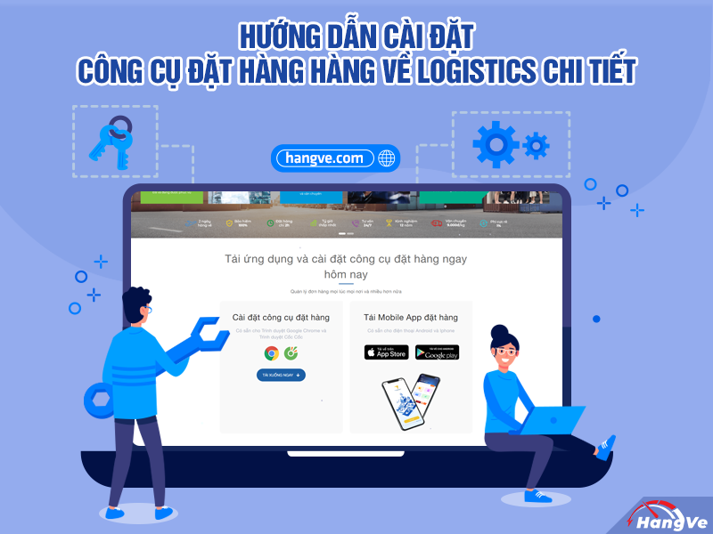 Công cụ đặt hàng Hàng Về Logistics