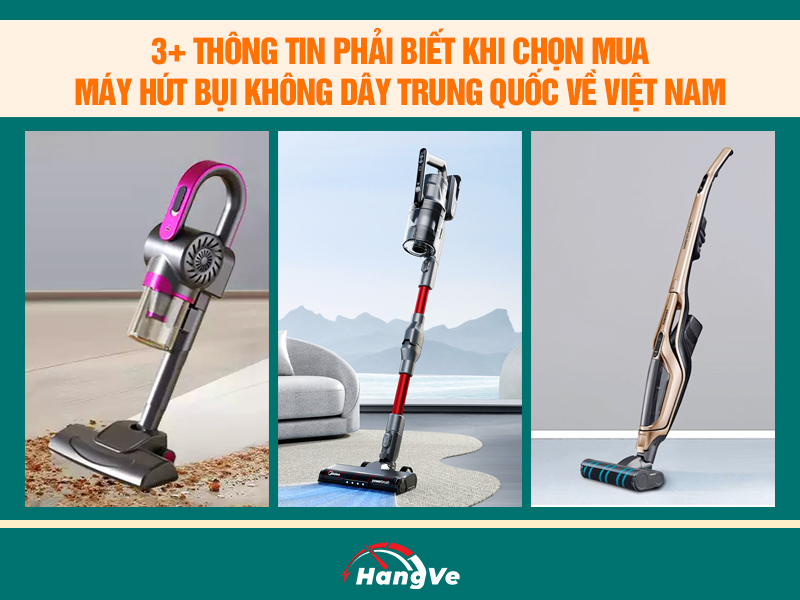 Máy hút bụi không dây Trung Quốc