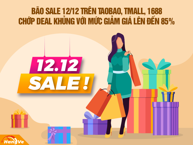 “Bão” sale 12/12 trên Taobao - Chớp deal khủng với mức giảm giá lên đến 85%