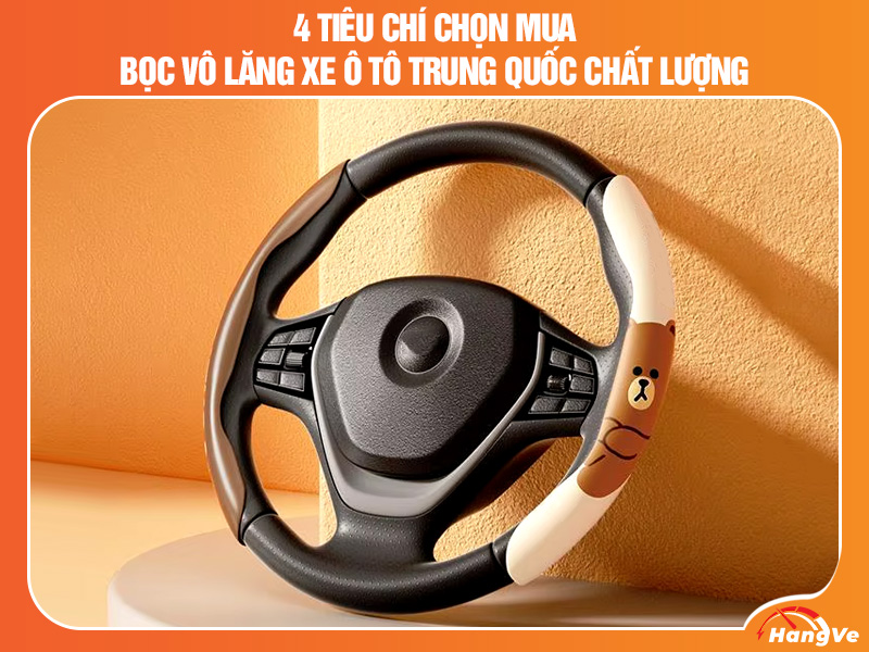 Bọc vô lăng xe ô tô Trung Quốc