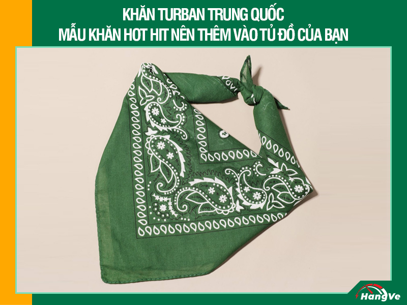 Khăn Turban Trung Quốc - Mẫu khăn hot hit nên thêm vào tủ đồ của bạn