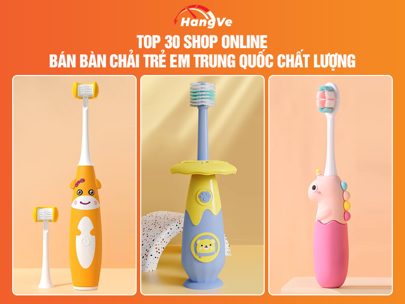 Bàn chải đánh răng trẻ em Trung Quốc