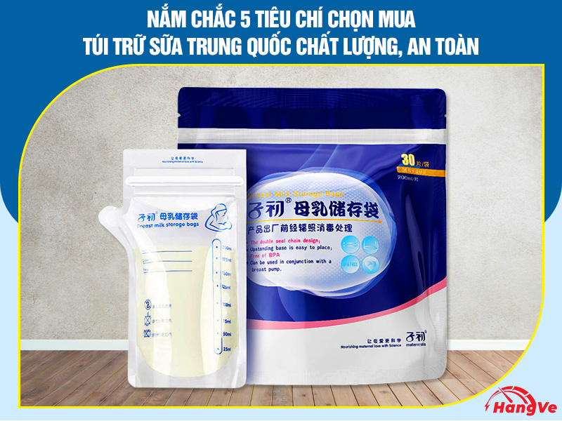 Túi trữ sữa Trung Quốc