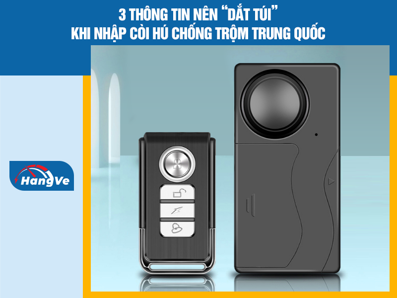 còi hú chống trộm Trung Quốc