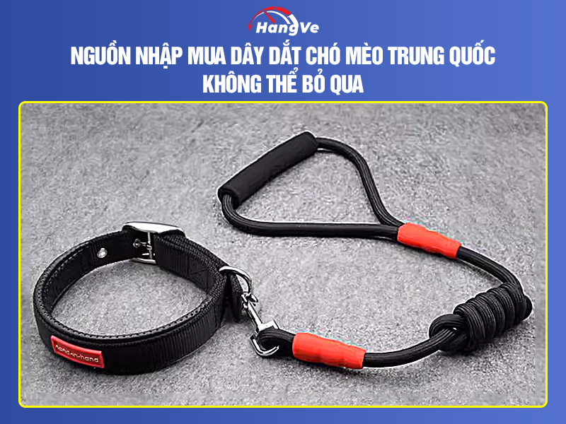 Nguồn nhập mua dây dắt chó mèo Trung Quốc không thể bỏ qua